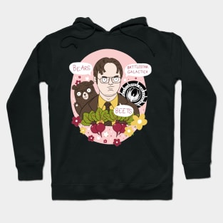 Flower Dwight Hoodie